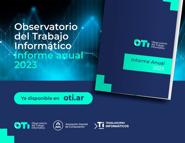 Feria del Libro: el Observatorio del Trabajo Informático (OTI) lanzó su nuevo Informe
